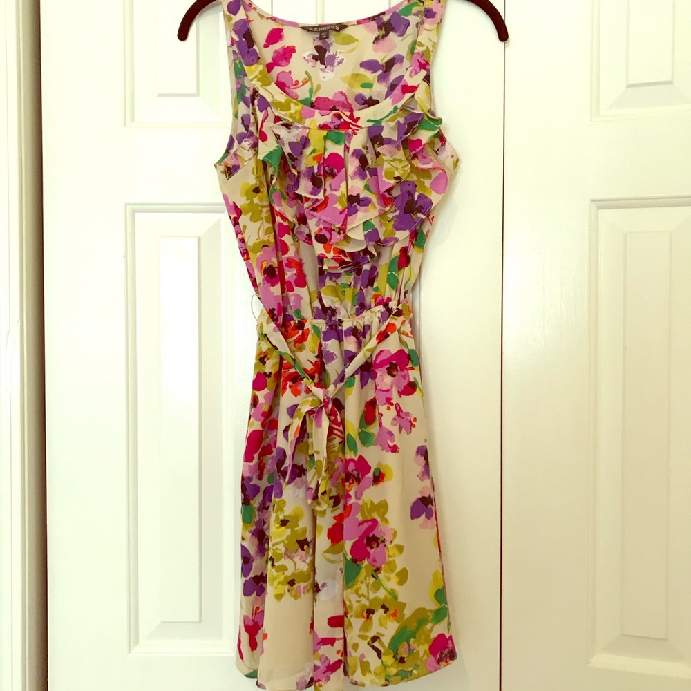 Express floral dress